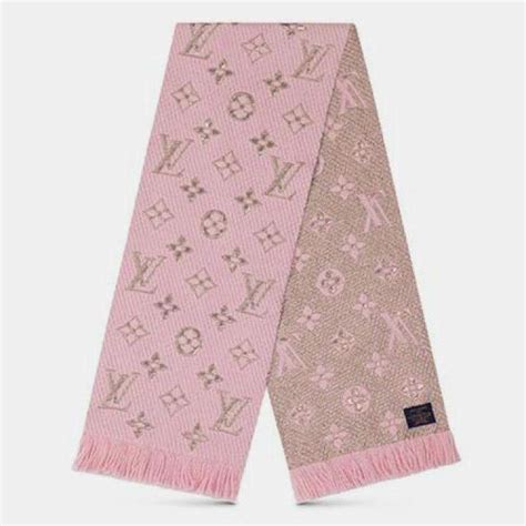 echarpe lv rose